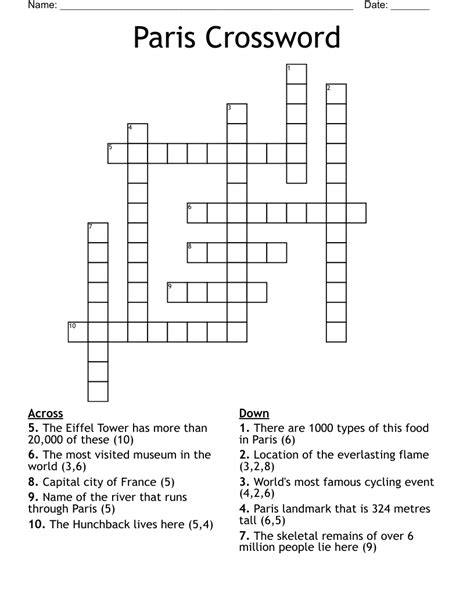 paris summer crossword clue|paris summer crossword answer.